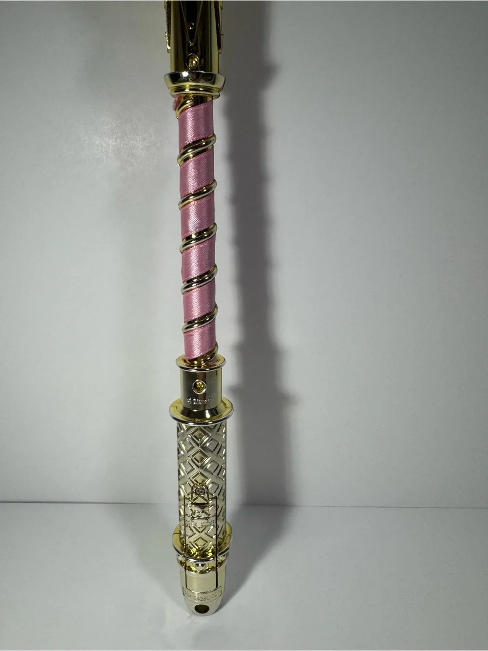 Gold and Pink Disney Aurora Sleeping Beauty Light Up Wand 14.5”